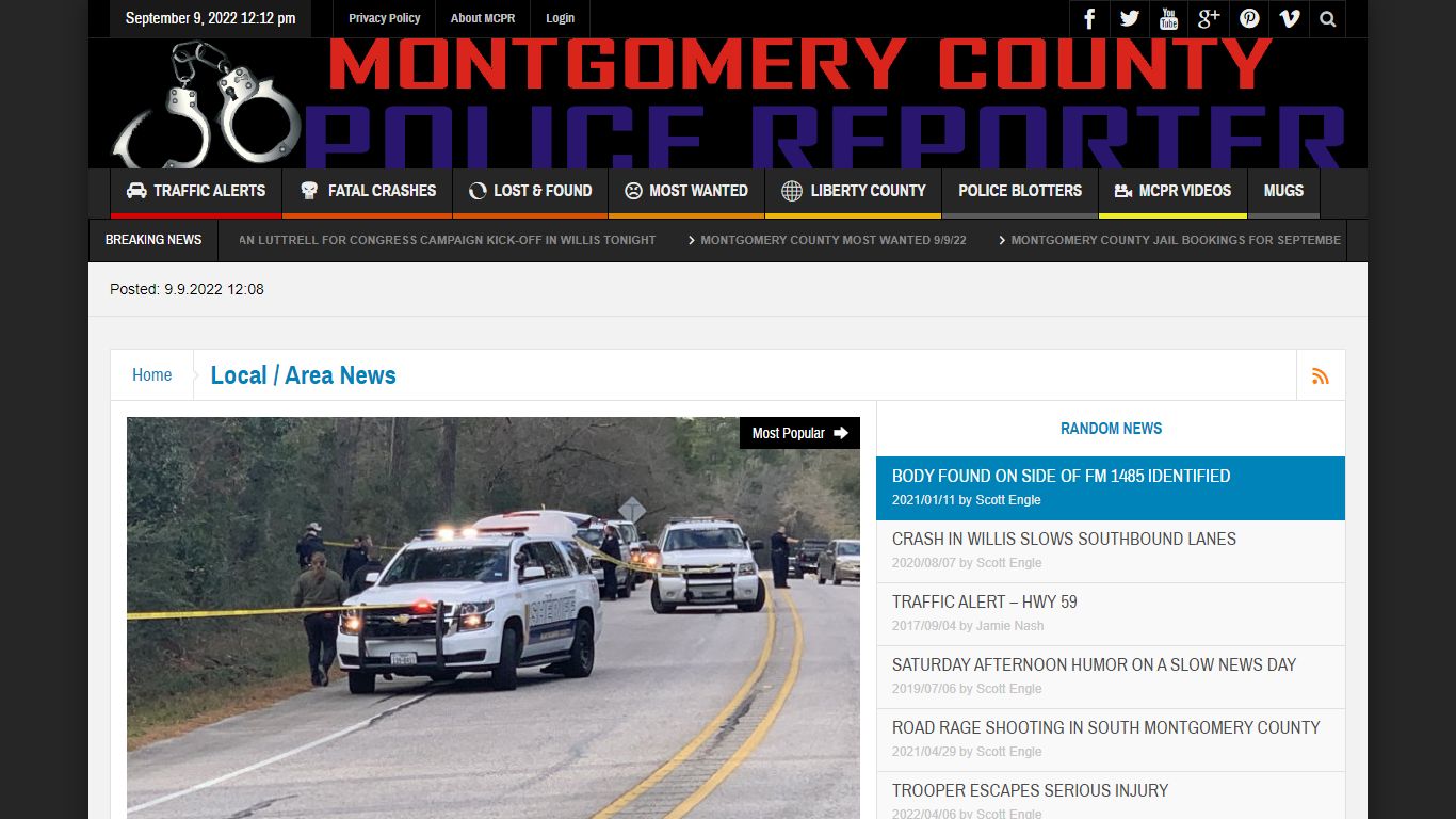 Local / Area News – Montgomery County Police Reporter